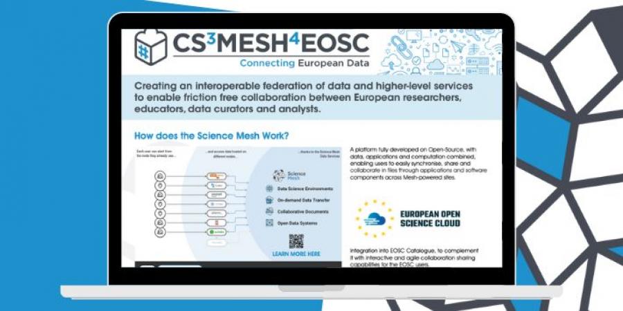 CS3MESH4EOSC Poster at SSHOC conference